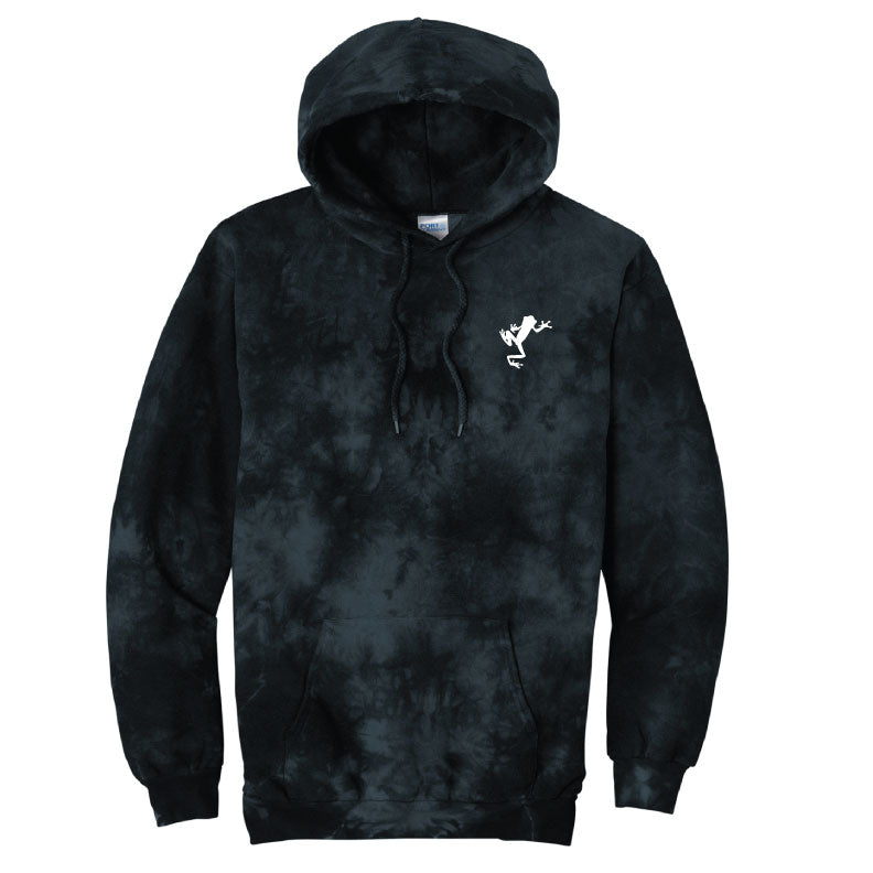 Crystal Tie-Dye Pullover Hoodie