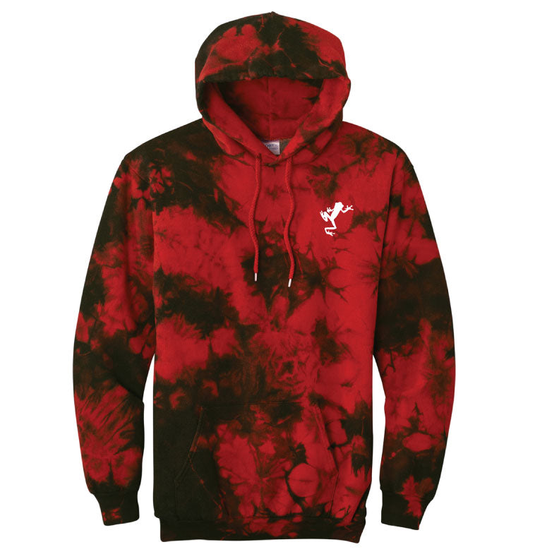 Crystal Tie-Dye Pullover Hoodie