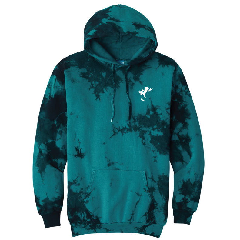 Crystal Tie-Dye Pullover Hoodie