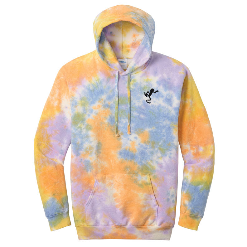 Crystal Tie-Dye Pullover Hoodie