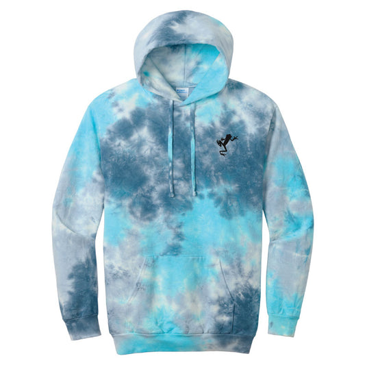 Crystal Tie-Dye Pullover Hoodie